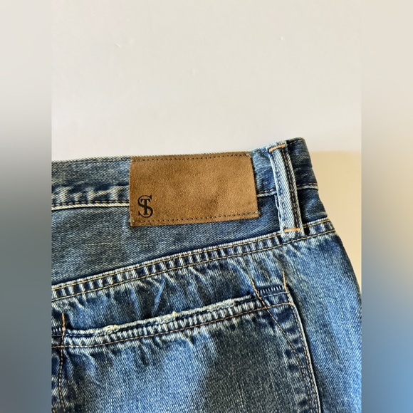 Todd Snyder Selvedge USA Jeans Blue Slim Fit Denim Button Fly Mens 36x32 Classic - Picture 8 of 15